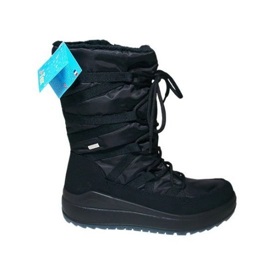 Bota mujer impermeable con borreguillo y membrana resistente al agua suela inyectada de doble densidad 6350