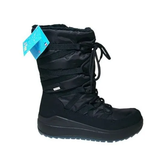 Bota mujer impermeable con borreguillo y membrana resistente al agua suela inyectada de doble densidad 6350