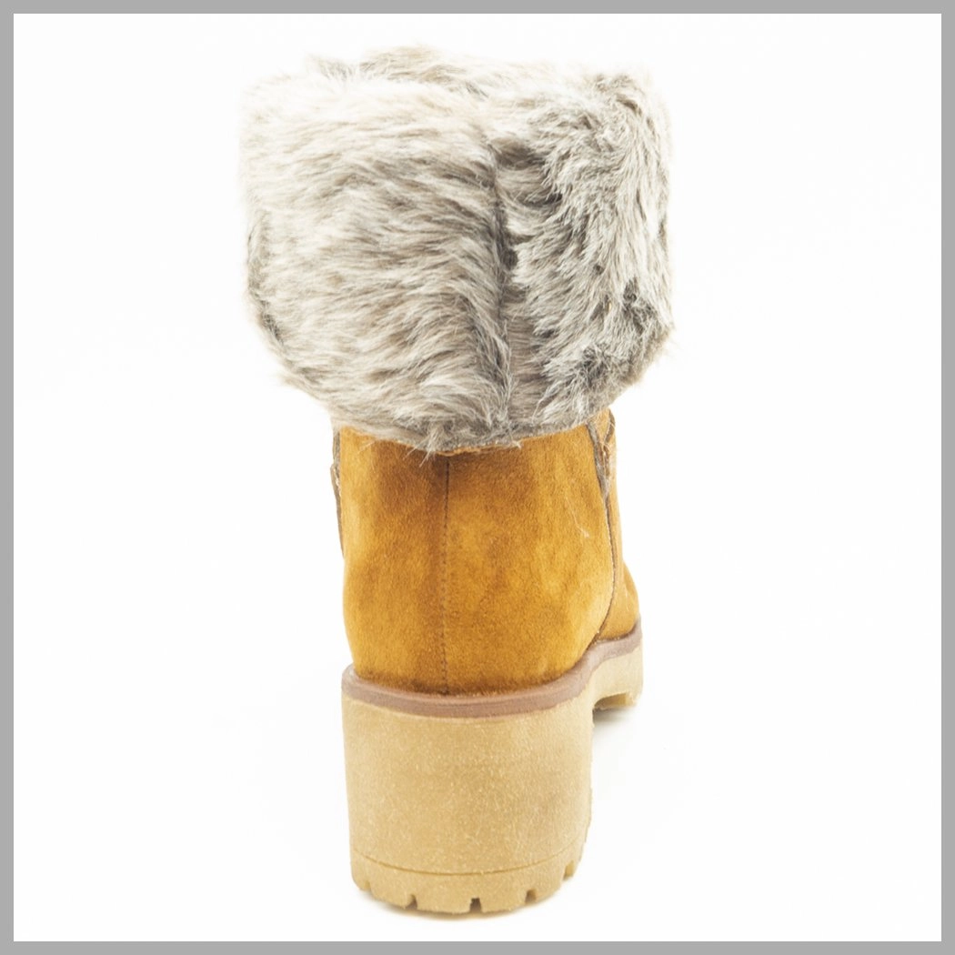 Bota australiana pelo largo tacón 3036 Color setter talón