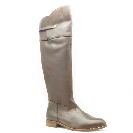 Bota alta de piel, Mod 1706 polisandro, Land Lady